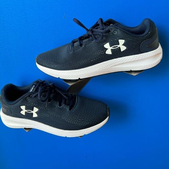 Under Armour Charged Pursuit 2 Training Siz 8.5 Navy Shoes # 3022594-401 - Men's - Picture 1 of 5